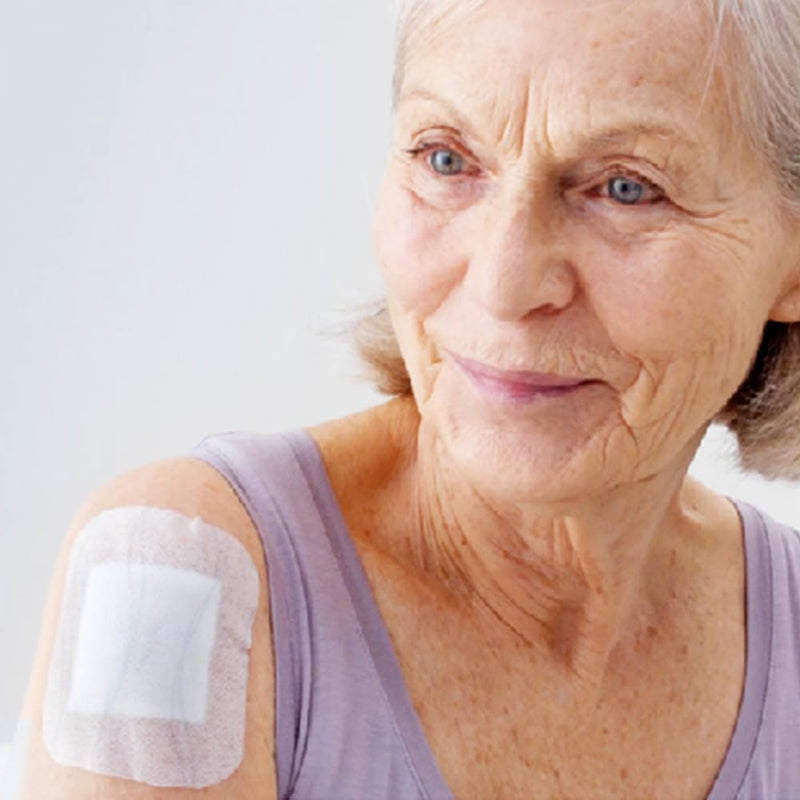 Gentle Touch Fixation Tape from Hypafix 10cm x 5m Multi