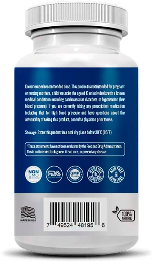 [Australia] - Audio Calm - Tinnitus Relief Supplement | Natural Stop Tinnitus Solution - Relieves Ear Ringing, Buzzing, Clicking | 60 Capsules (1) 1 