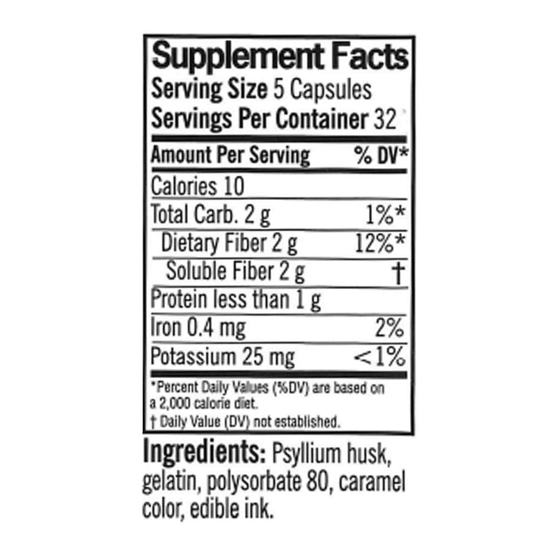 [Australia] - Quality Choice Daily Fiber Capsules for Regularity, 160 Count 