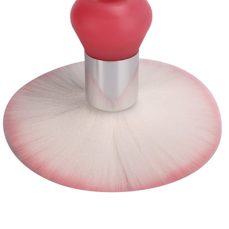 Yosoo Health Gear Neck Duster Brush, Hair Brush for Barber Shop, Premium Nylon ABS Material, Pink