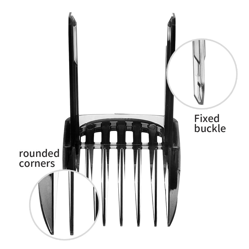 [Australia] - YanBan Replacement Hair Cutting Comb Compatible with Philips HC9450 HC9490 HC9452 HC7460 HC7462, Adjustable 1-7mm 