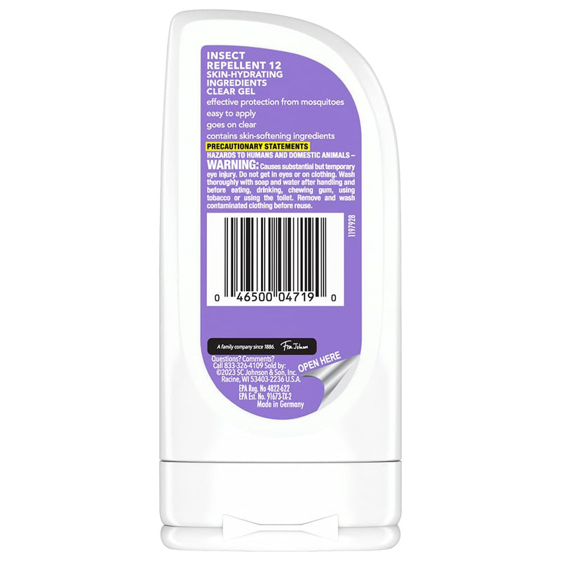 [Australia] - OFF! Clean Feel Insect Repellent Clear Gel with 20% Picaridin, Bug Repellent with Long Lasting Protection from Mosquitoes and Ticks, Hydrating, 3.8 oz 3.8 Fl Oz (Pack of 1) 