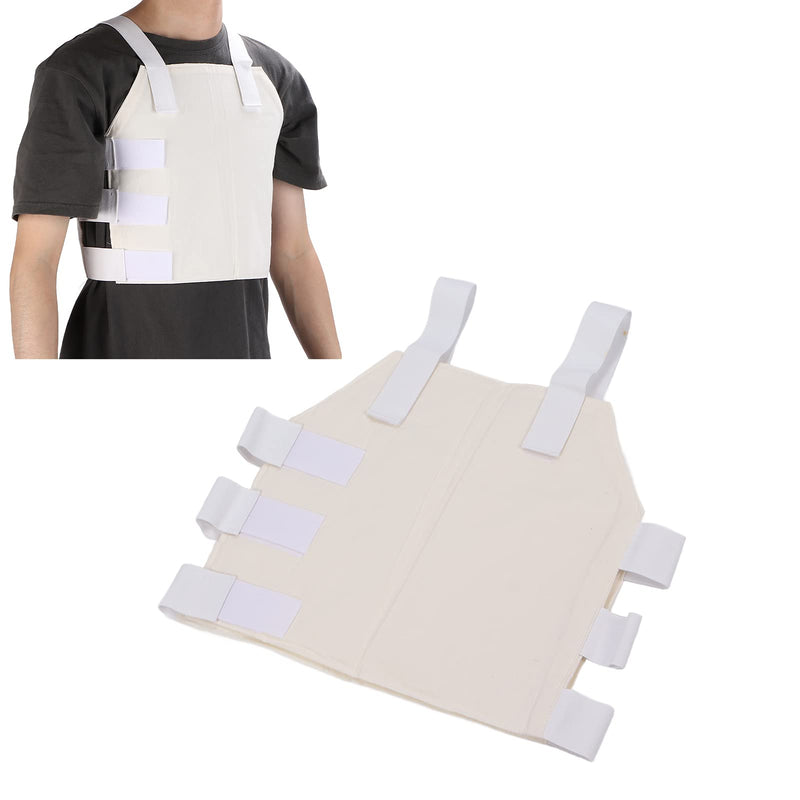 FILFEEL Sternum and Thorax Support, Breathable Ribs Chest Brace for Intercostal Muscle Strain, Chest Belt for Men Women