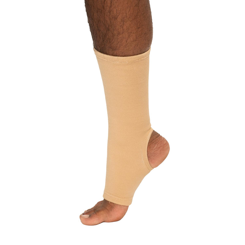[Australia] - Ankle Support Brace – Stretchable Compression Sleeve for Stability & Injury Recovery – Ankle Brace for Sprains, Sports, Pain Relief, Swelling, Plantar Fasciitis, Running, Daily Use - LARGE - Pack of 2 