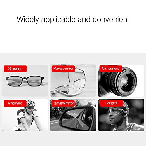[Australia] - PERFECTSIGHT Microfiber Cleaning Cloth | Eyeglass Lens Cleaner [6 Pack, 5.7x6.7 Inch] Glasses, Phone, Camera, Computer Screen Cleaning | Safe for All Coated Lenses 6 Pack Grey 