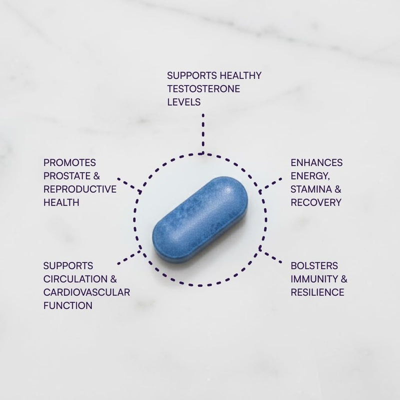 Purity Products Men's Perfect Multi - Vitamins, Minerals & Phytonutrients | Multivitamin Blend - Supports Energy, Vitality and Stamina - Easy to Swallow - 90 Tablets