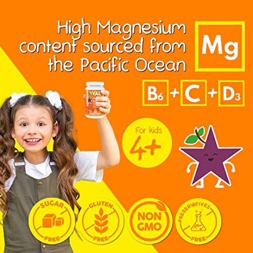 Parents and Kids Wellness Bundle - Triple Magnesium Complex for Adults & Fun Chewables for Kids - Enhanced with Vitamin B6 for Optimal Health