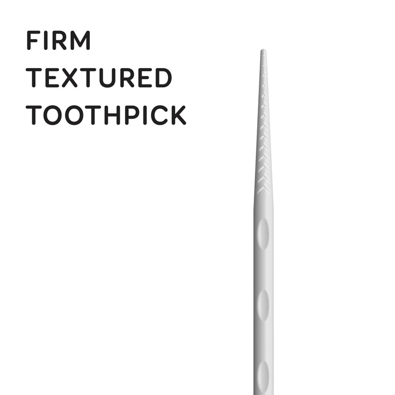 [Australia] - Grin Charcoal Infused Softstx, Gentle Dental Picks, 90 Count, Soft Flexible Bristles, Textured Plaque Removing Toothpick, Minty Flavor, for Between Teeth, Refillable Hygienic Case 90 Count (Pack of 1) 