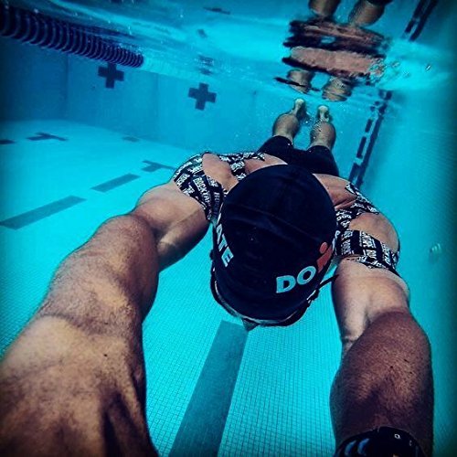 RockTape Highly Water-Resistant Kinesiology Tape 16.4-Foot Continuous Roll H2o Black