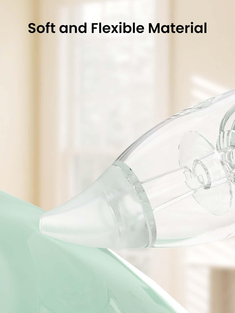 [Australia] - GROWNSY Official Upgraded Larger Suction Chamber and 3Pcs Silicone Tips for GROWNSY Nasal Aspirator, Nose Sucker Replacement Kit Larger Suction Chamber + 3Pcs Tips 