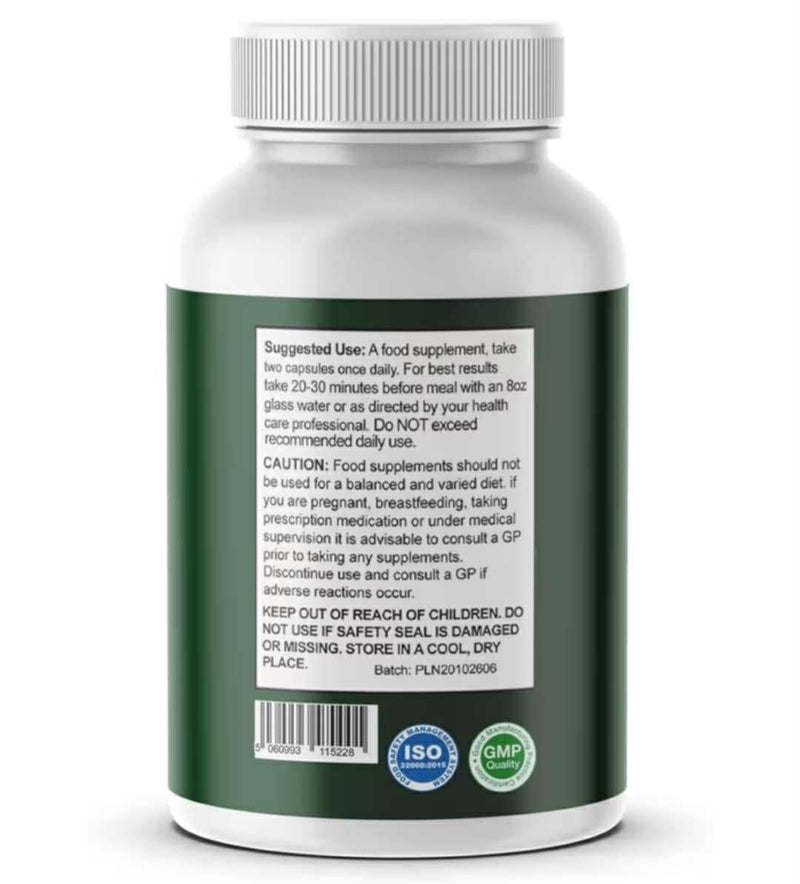 Fitralin Metabolism Support Formula – Food Supplement with Apple Cider Vinegar, Vitamins & Minerals – 60 Capsules – Vegan – Made in the UK