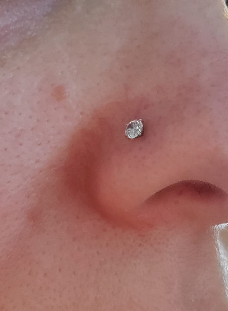 [Australia] - QWALIT Piercing Taper Threadless Piercing Changing Tool Piercing Taper Insertion Tool Piercing Threader Tool Flat Back Earring Applicator Tool Labret Titanium Threadless Insertion Pin 16g 18g 20g B1-stainless steel-mix sizes 