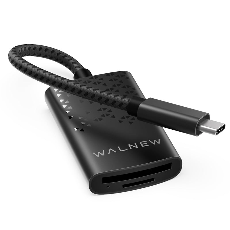 WALNEW Travel Duffel Bag & SD 4.0 USB C SD Card Reader Bundle