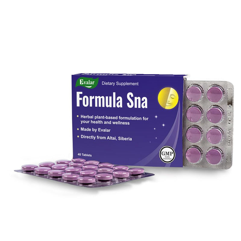Siberian Herbal Formula Sna Evalar 40 Tablets 500mg