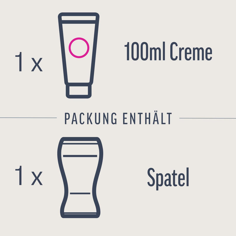 [Australia] - Veet PURE Hair Removal Cream - Suitable for sensitive skin - Use for bikini & underarms - 100 ml tube with curved applicator and spatula 100 ml (pack of 1) 