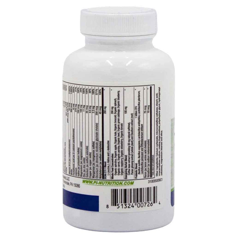 PERFORMANCE INSPIRED Whole Food Multi Vitamin – 90 Count | 1 Billion CFU Probiotics - BCAAs - Energizing Herbal Complex