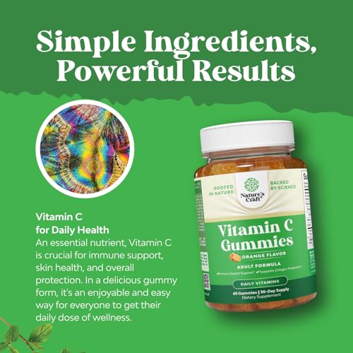 Bundle of Potent Liquid Kava Kava Drops Supplement with Kavalactones for Balanced Mood and Chewable Vitamin C Gummies for Adults - Ascorbic Acid Natural Immune Booster and Natural Cold Remedy