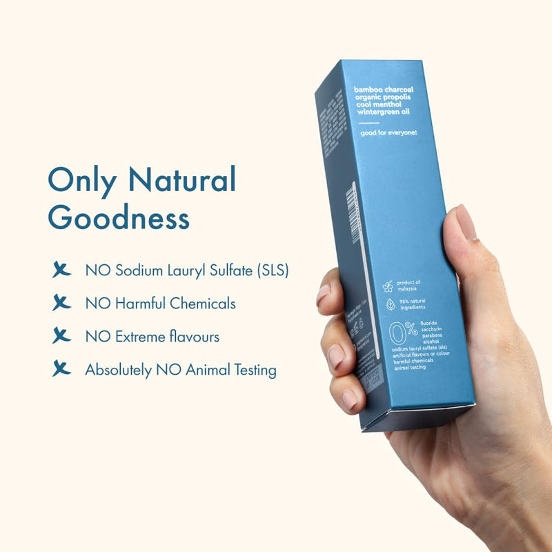 [Australia] - Toothpaste - Gentle Whitening - Sensitive Teeth & Gums - Removes Food & Soda Stains – Cool Menthol & Fresh Mint Flavor - Fluoride Free, SLS Free - 3.5 oz. 1-Pack 
