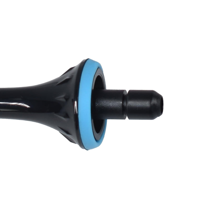 [Australia] - Replacement tips for COSLUS, Hangsun, Nicwell water flosser, oral irrigator attachments jet tip nozzle, black, 3 pieces 