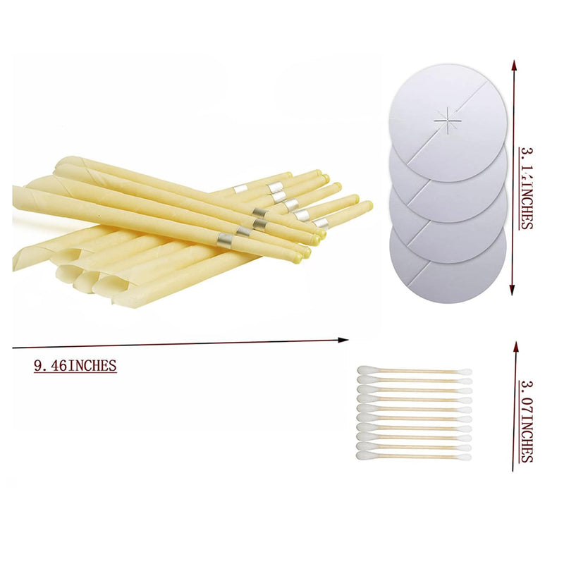 [Australia] - Ear Wax Removal Kit Ear Wax Removal Tool with Cotton Swab Easy to Use Suit for Adult 10 Pcs 