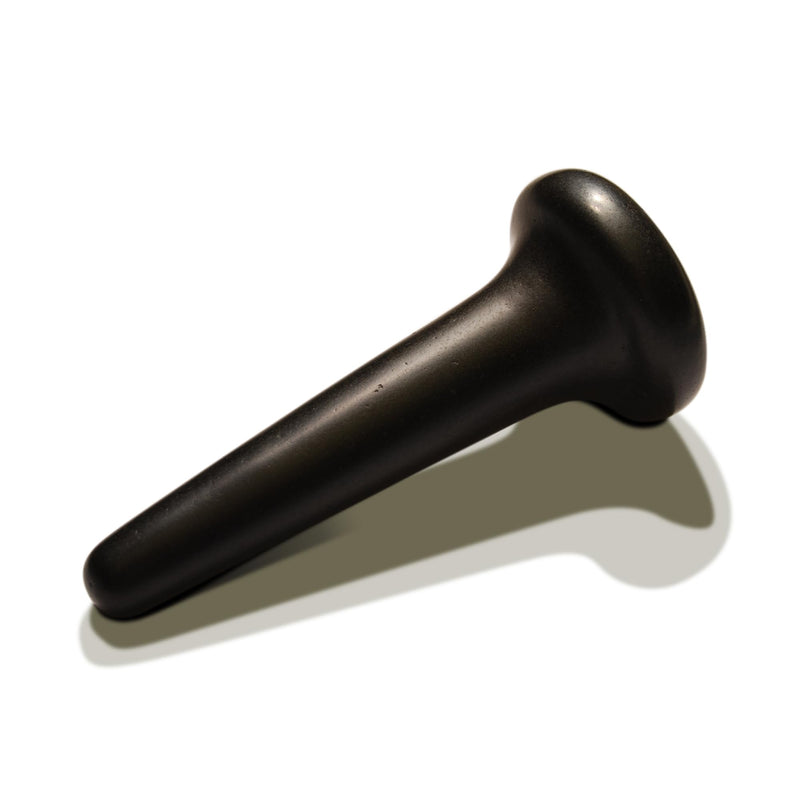 [Australia] - Master Massage TitanGrip Therapeutic Basalt Nail Shape Hot Massage Stone with Trigger Point and Acupressure Tool for Deep Tissue Relaxation and Reflexology Massage (1 Piece) 