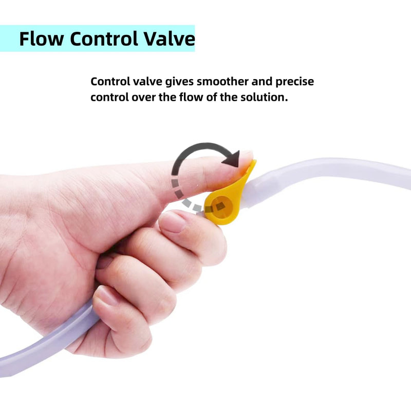 [Australia] - Enema Kit Replacement Part Silicone Enema Hose Colon Cleansing Accessories 
