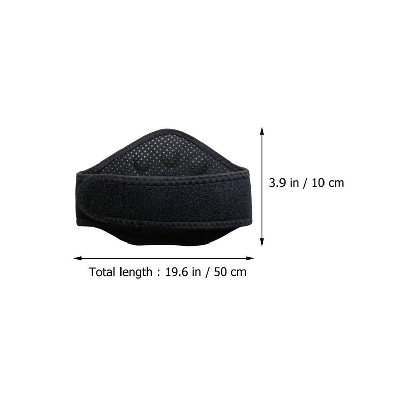 [Australia] - Warm Neck Gaiter Magnetic Neck Collar Brace Self Heating Neck Wrap Tourmaline Cervical Neck Support Brace Neck Support Warmer for Men Women Neck Warmer 