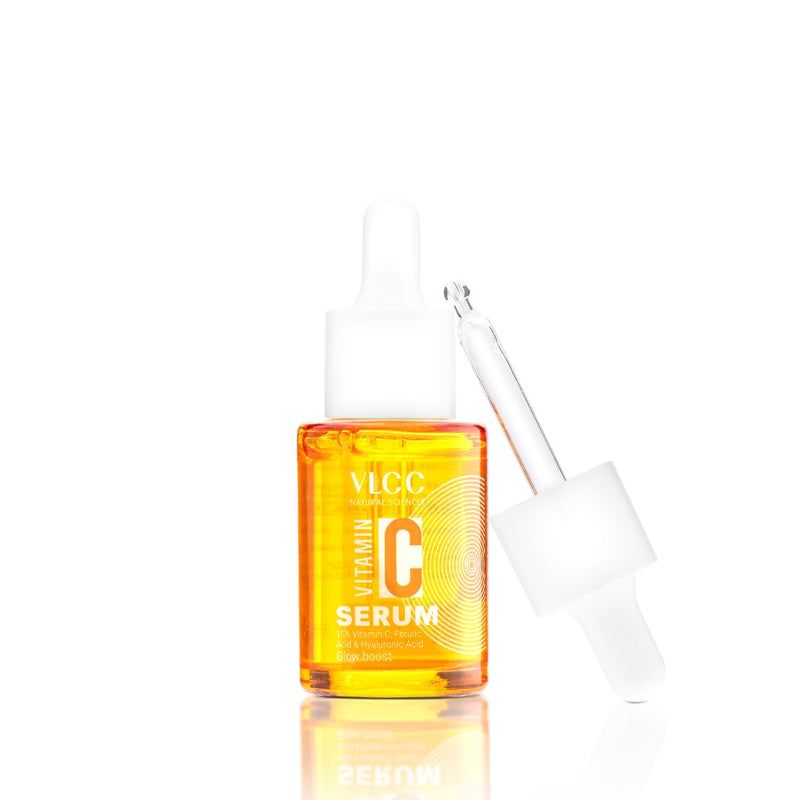 VLCC Vitamin C Serum - 30ml | With Ferulic Acid, Hyaluronic Acid, and 15% Vitamin C