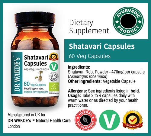 Shatavari Capsules (Asparagus racemosa)