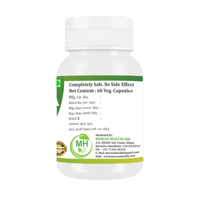 [Australia] - Punarnava Capsules (Boerhaavia Diffusa) 500mg ‚Äì 60 Veg Capsules | Herbal Wellness Supplement for Natural Kidney & Liver Support | Plant-Based Detox & Cleansing Formula | Pack of 1 