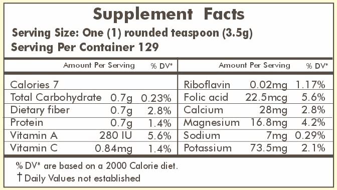 [Australia] - HERBAL HILLS Alfalfa Powder | 16 Oz (454 GMS) | Green Superfood Dried Whole Young Leaves 1 Pound (Pack of 1) 