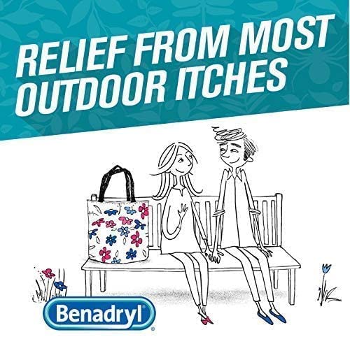 Benadryl Cooling Anti-Itch Spray 2 fl. Oz and Benadryl Extra Strength Itch Relief Stick 0.47 fl. oz, Both with Diphenhydramine 1 ea