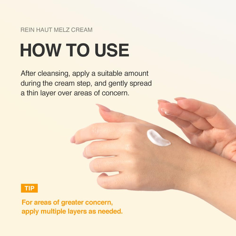 Melz Cream 30ml / 1.01fl.oz | Hydrating Facial Cream with Melazero V2, Niacinamide & Tranexamic Acid | Blemish Care & Tone-Enhancing Formula | Korean Skincare