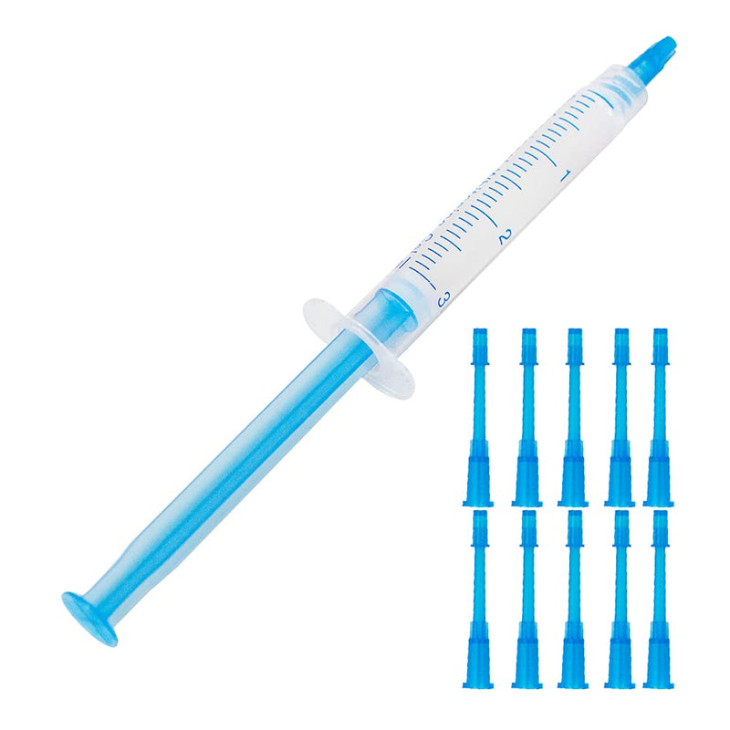 [Australia] - 10pcs 3ml Teeth Whitening Gel Syringes, Refills 35% CP Bleaching Gel Kit Tooth Whitener Gel for Home Use 