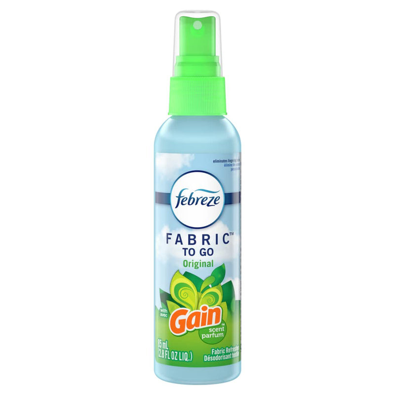 [Australia] - Febreze to Go Fabric Refresher with Gain Original Scent, 2.8-Ounce, (3) 2.8 Fl Oz (Pack of 3) 