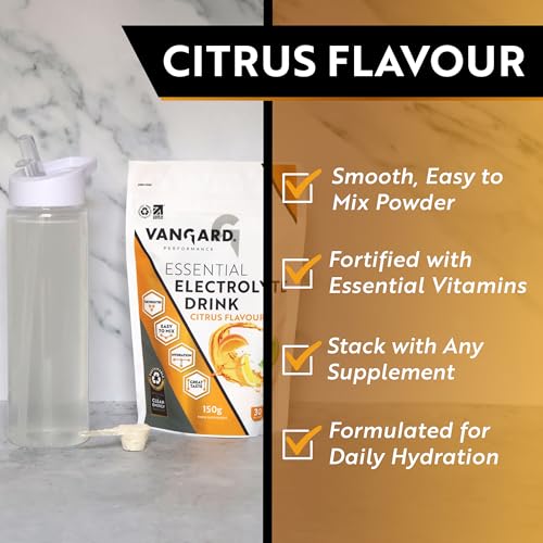 Vangard Creatine & Electrolytes Bundle - Micronised Creatine Monohydrate Powder with Electrolyte Hydration Drink for Strength, Performance, Recovery & Daily Hydration