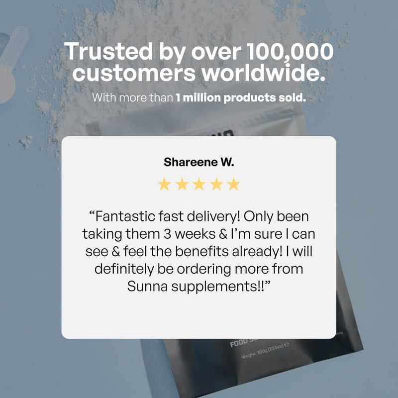 SUNNA SUPPLEMENTS Premium Creatine Monohydrate 150 g – Micronised Unflavoured Powder – 5 g Per Serving – Vegan Food Supplement (30 Servings)