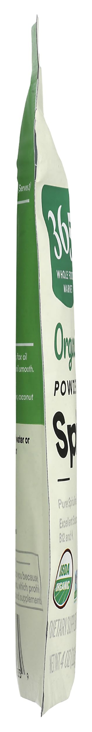 [Australia] - 365 by Whole Foods Market, Organic Spirulina Superfood Powder, 4 Ounce 4 Ounce (Pack of 1) 