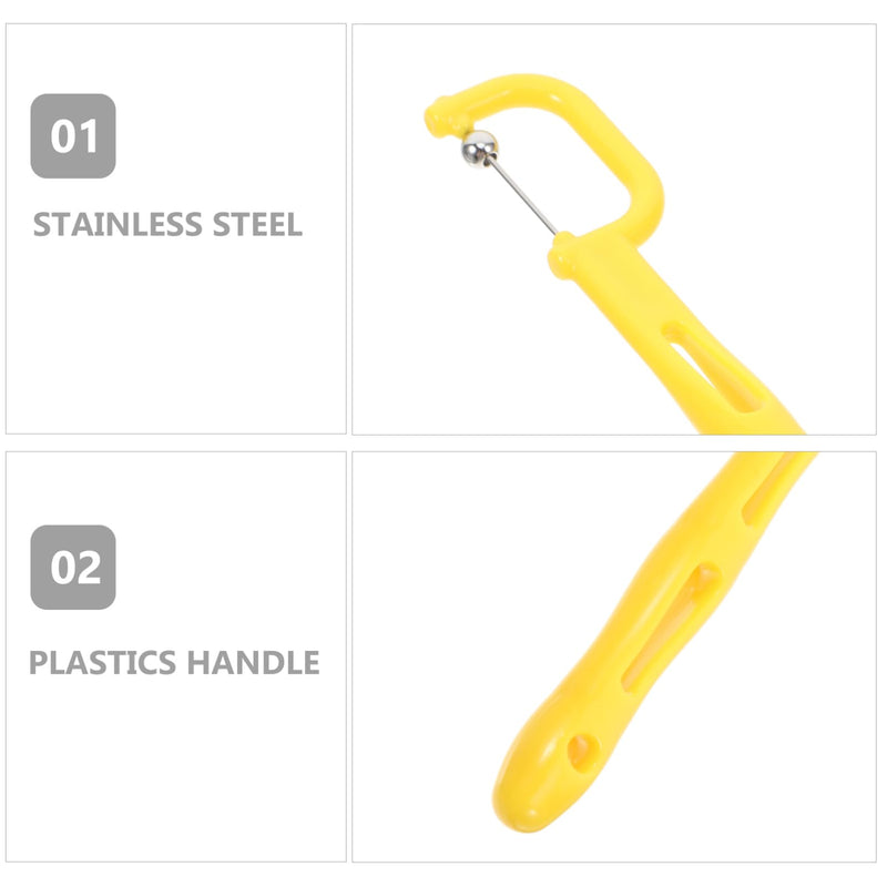 [Australia] - 4 Pcs Tongue Trainer Tongue Tip Exercise Tool Oral Muscle Exerciser Kids Tongue Tip Lateralization Elevation Tools Speech Talk Tool for Stiff Tongue Clear Speech 