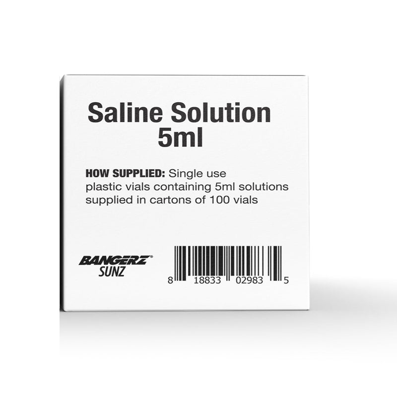 [Australia] - Saline Solution 5ml Unit, 100 per Box 