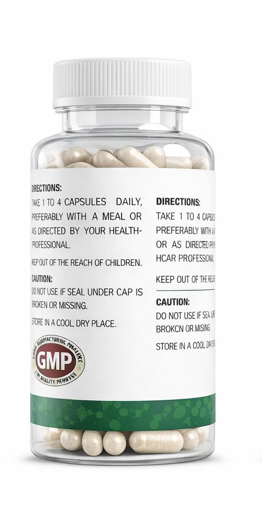 Acne Pills Probiotic Acne Supplements for Teens & Adults Hormonal Acne Vitamins Gut Health for Clear Skin Non-GMO (60 Capsules) Gut Skin Axis