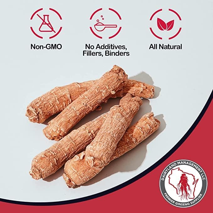 [Australia] - Red Panax Ginseng Powder with Natural Ginsenosides (4 oz)- Supports Healthy Energy, Vitality, Mood and More, Korean Panax Ginseng Root Powder for Smoothies, Coffee or Drinks (1 Pack) 4 Ounce (Pack of 1) 