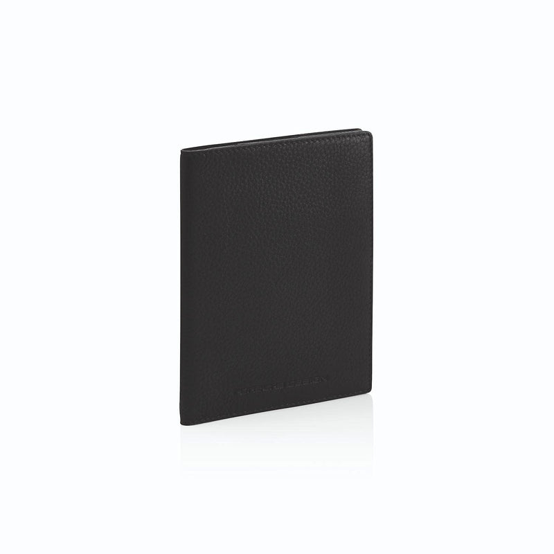 Bric's Porsche RFID Blocking Leather Passport Wallet, Slim Family Travel Organizer for 6, Designer Zipper Passport Holder with Card Slots, Luxury Travel Document Organizer