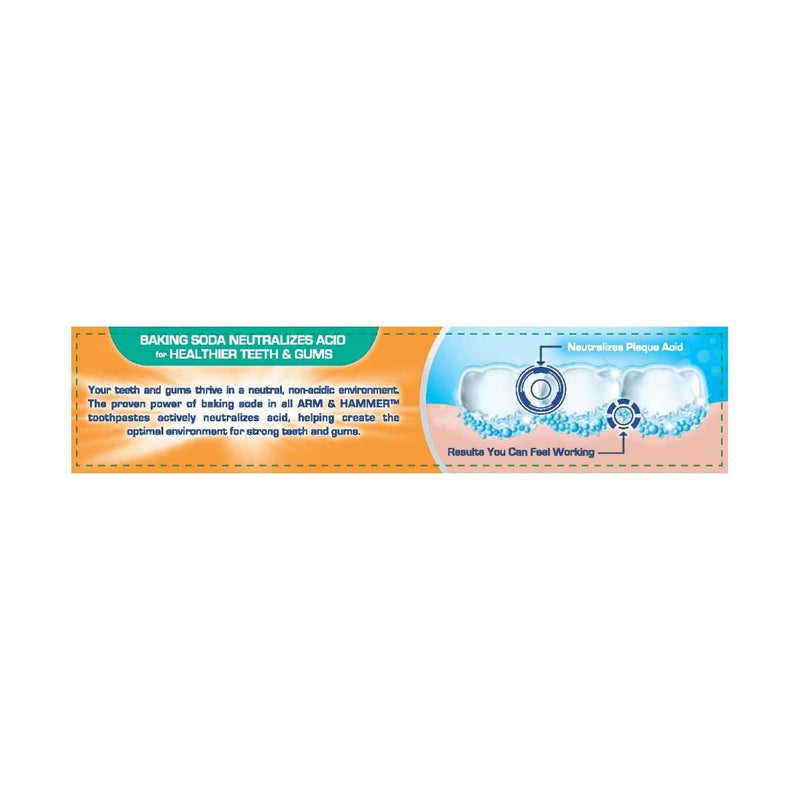 [Australia] - ARM & HAMMER Truly Radiant Whitening & Enamel Strengthening Fluoride Toothpaste, Fresh Mint, 4.3 oz (Pack of 5) 4.3 Ounce (Pack of 5) 