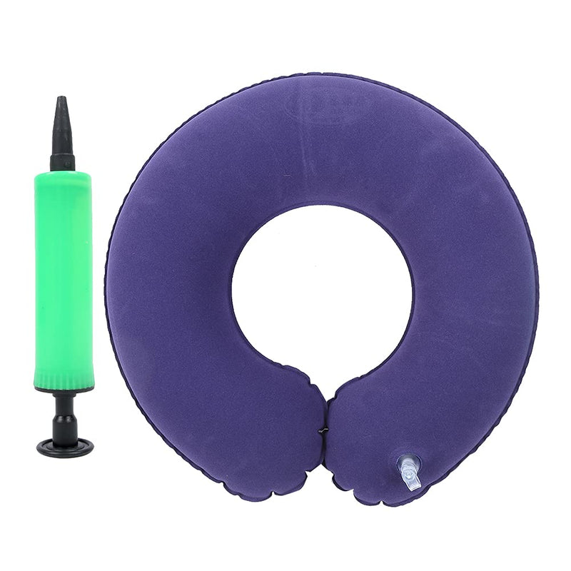 Inflatable Seat Cushions Donut Pillow, Seat Cushion Orthopedic Ring Pillows, Hemorrhoid Treatment Bed Sores Pregnancy Tailbone Pain After, with Inflatable Pump for Office Chair Elderly (R350) R350