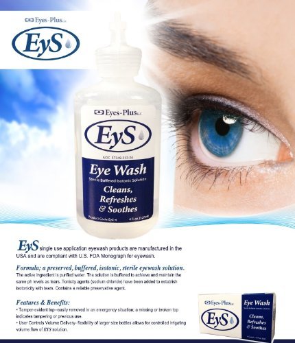 4-oz Eye Wash - Cleans, Refreshes, Soothes (3) 3