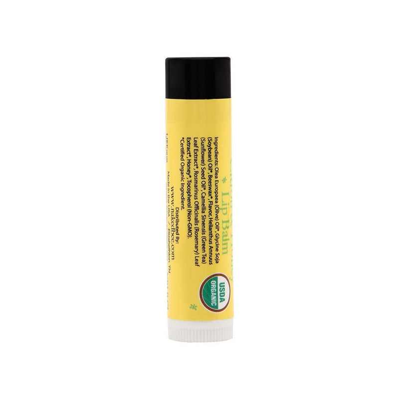 The Naked Bee Citron & Honey Lip Balm (.15oz) Moisturizing Lip Balm for Women with Vitamin E & Beeswax to Soothe, Hydrate & Nourish Chapped, Dry Lips - For Soft, Smooth & Healthy Lips 1 Pack (0.15 Ounce)