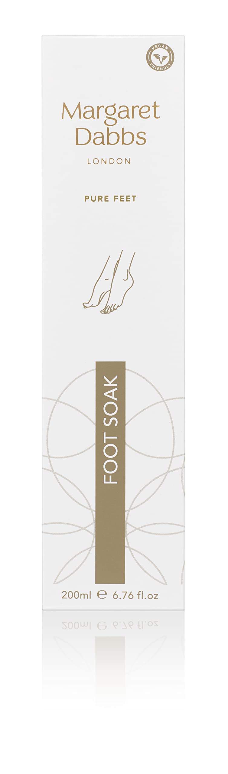 [Australia] - Margaret Dabbs London Pure Reviving Foot Soak for Aching and Tired Feet and Ankles with Buriti Oil and Turmeric Extract 200ml 