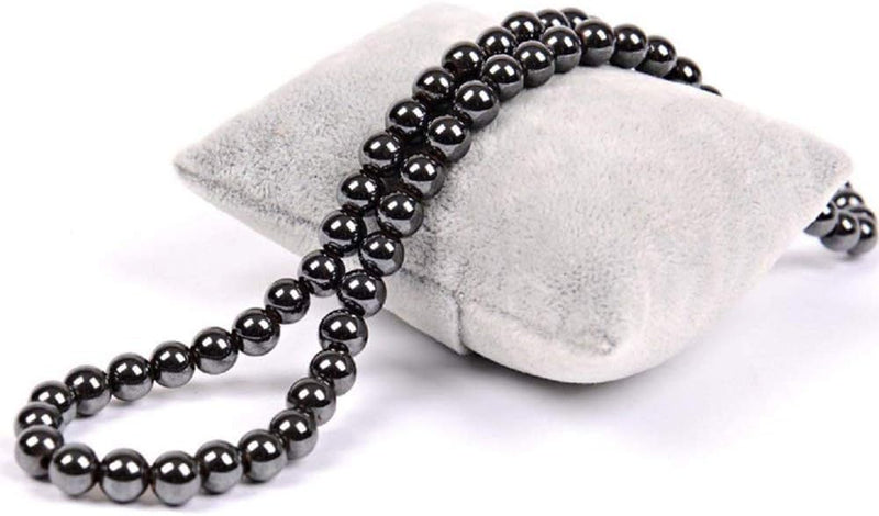 [Australia] - Dr Kao Magnetic Therapy Hematite Necklace, Support The Immune System, Magnetic Anklets, Relieve Stress and Frustration, Health Gifts for Family 