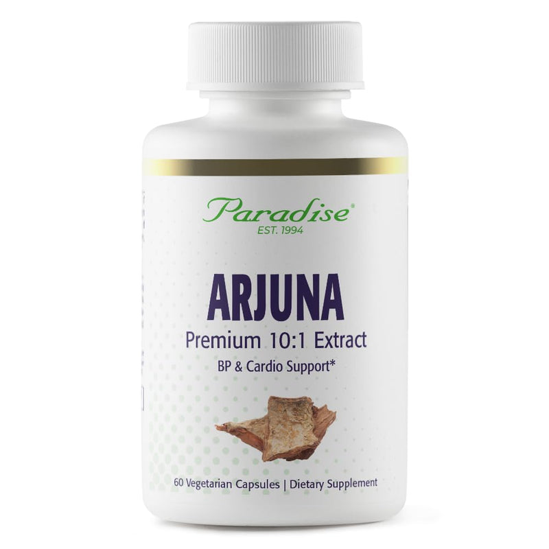 [Australia] - Paradise Herbs Arjuna, Cardiovascular Support, Blood Pressure Maintenance, Heart Health, Antioxidant Supplement, Vegan, Non-GMO, Gluten Free, 60 Vegetarian Capsules 60 Count (Pack of 1) 